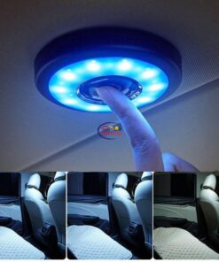 Enfield-bd.com Bike & Car Home & Living 4″ Car Interior Reading LED Light USB Charging Roof Magnet Auto Day Light Trunk Dome Vehicle Indoor Ceiling Lamp Night Light 