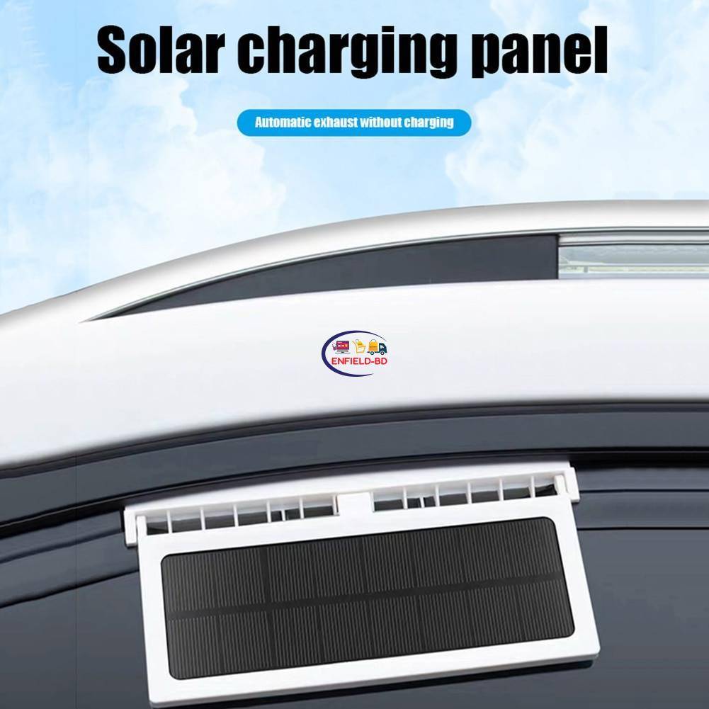 Car Exhaust Fan Solar Powered Air Cooler Conditioner