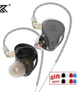 Enfield-bd.com Gadget Earphones / Headset KZ x HBB DQ6S Dynamic Driver Array Earphone Bass Metal Headset HiFi Music 