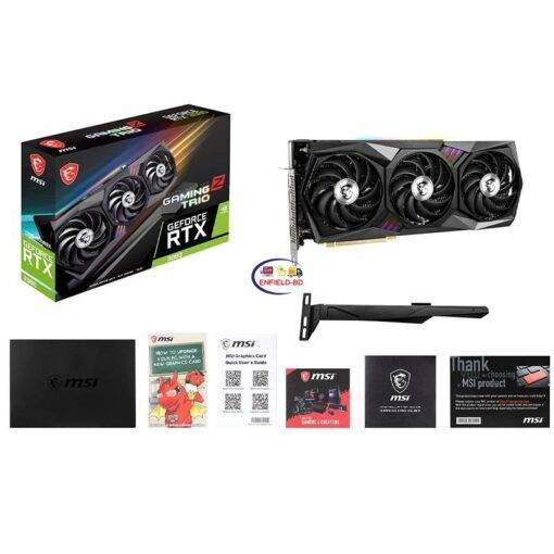 Enfield-bd.com Electronics Game Consoles & Accessories MSI GeForce RTX 3080 GAMING Z TRIO 12G LHR GDDR6X Graphics Card Gaming video card 3080 384Bit GDDR6X graphics New LHR