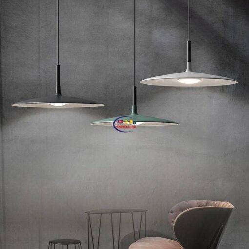 Enfield-bd.com Tools & Home Improvement Tools & Machinary Modern UFO Aluminum Led Pendant Lamps Kitchen Suspension Round Nordic Home Decor Living Dining Room Indoor Hanging Light Fixture