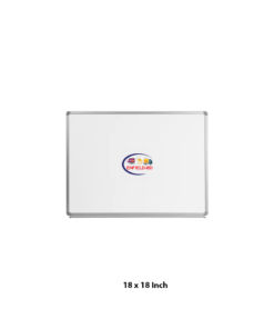 Enfield-bd.com Normal Whiteboard Non Magnetic 1.5×1.5 Feet Whiteboards Single Sided White Board Writing Boards Milk White Surface with Aluminium Border