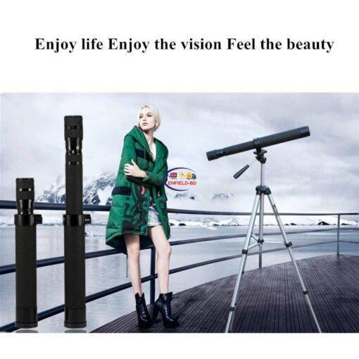 Enfield-bd.com Others Home & Living Original Russian Zoom Monocular 8-24X40 HD Astronomical telescope with tripod Professional Hunting Spotting Scopes high times