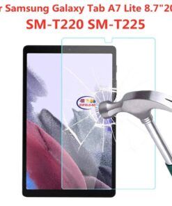 Enfield-bd.com Gadget Cases & Screen Protector Samsung Galaxy Tab A7 Lite 8.7 Inch Screen Protector 2021 SM-T220 T225 Anti Scratch 9H Tempered Glass