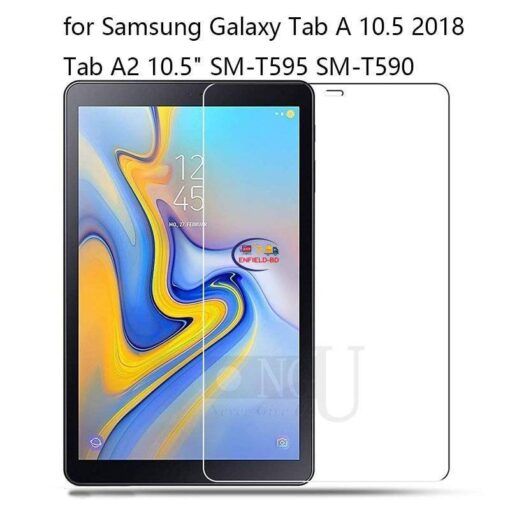 Enfield-bd.com Gadget Cases & Screen Protector Screen Protector for T590 T595 Tempered Glass for Samsung Galaxy Tab A 10.5 2018 Tab A2 10.5″ SM-T595 SM-T590 Tablet Glass Film