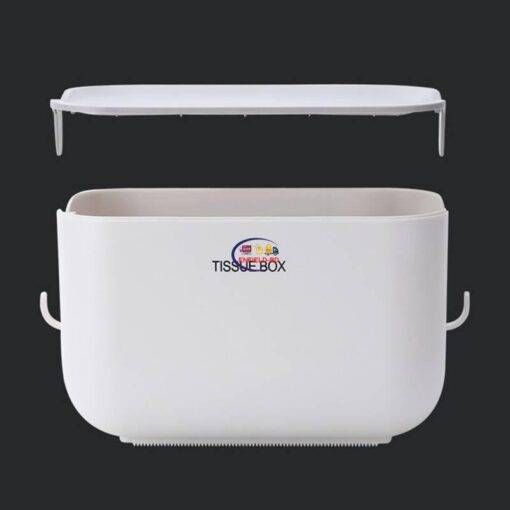 Enfield-bd.com Home & Living Toilet Paper Holder Waterproof Wall-mounted Toilet Paper Holder Roll Paper Storage Box Toilet Tissue Box Toilet Paper Box Rack