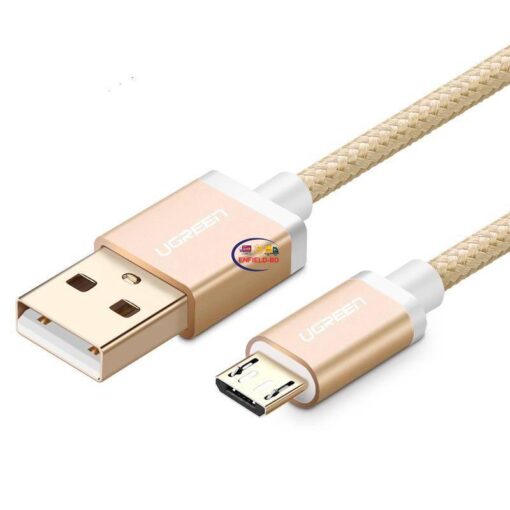 Enfield-bd.com Gadget Ugreen MicroUSB Cable Android Data Line Fast Charging For Samsung Xiaomi HTC Tablet