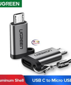 Enfield-bd.com Gadget Ugreen USB Type C Adapter USB C To Micro USB Converter Female To Male Adapter For Xiaomi Samsung Huawei Tablet Charger Data Sync