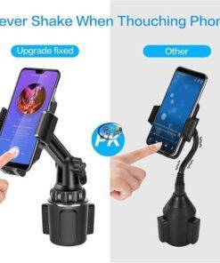 Enfield-bd.com Bike & Car Home & Living Universal Car Cup Holder Cellphone Mount Stand for Mobile Cell Phones Adjustable Car Cup Phone Mount for Huawei Samsung