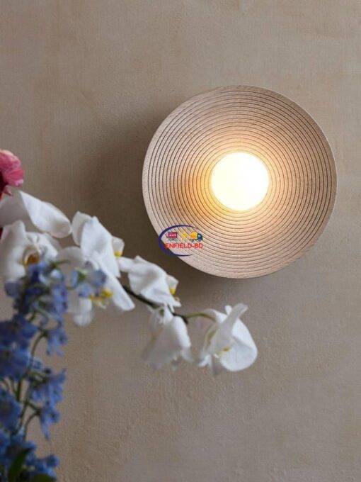 Enfield-bd.com Tools & Home Improvement Tools & Machinary Wall Lamp Bedroom Indoor Living Room Lamp 110V For Home Decoration Lighting Modern Resin Glass Bedside Wall luminaire Wall Lights