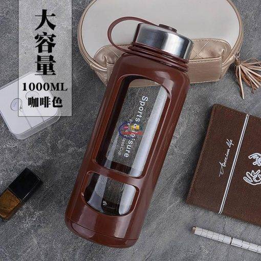 Enfield-bd.com Home & Living Water Cup Sports Bottle Tea Water Shaker Bottle Straw Gym Milk Milk Carton Sipper Water Bottle Chilly Plastic