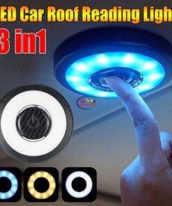 Enfield-bd.com Bike & Car Home & Living Wireless LED USB Car Interior Ceiling Dome Light Reading USB Charging Roof Magnet Lamp Touch Type Night Light Trunk Rechargeable