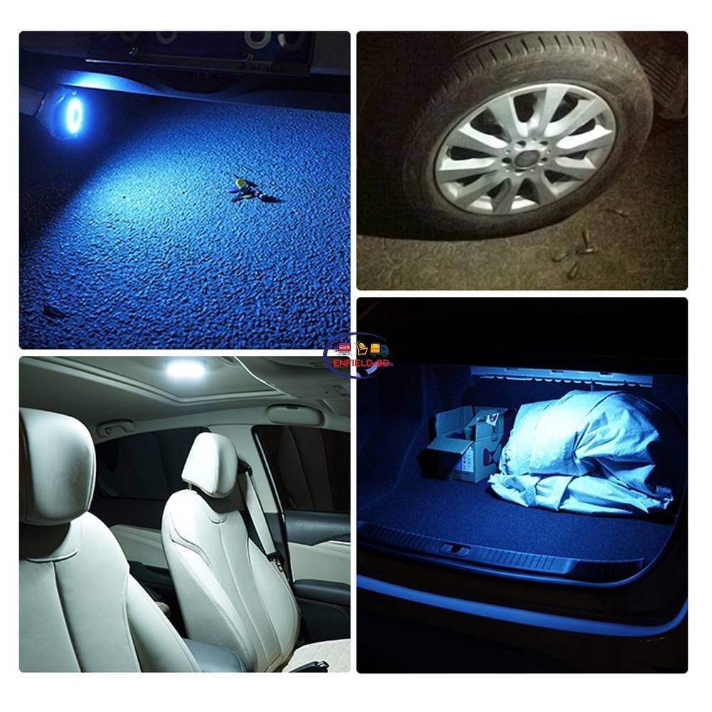 Wireless LED USB Car Interior Ceiling Dome Light Reading