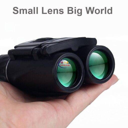 Enfield-bd.com Travel Accessories Gadget 40×22 HD Powerful Binoculars 2000M Long Range Folding Mini Telescope BAK4 FMC Optics For Hunting Sports Outdoor Camping Travel
