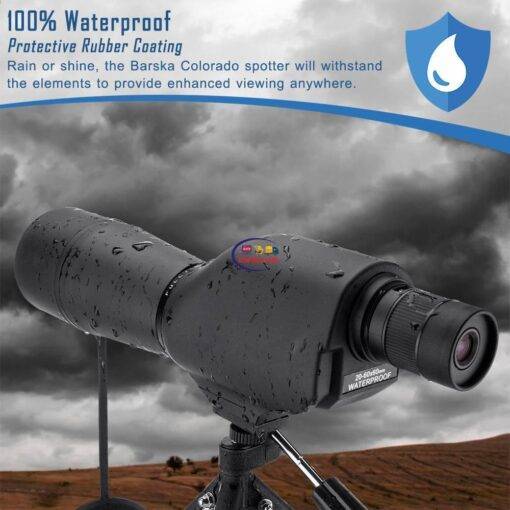 Enfield-bd.com Industrial And Scientific Travel Accessories Barska 20-60×60 Waterproof Straight Spotting Scope With Tripod WP Colorado Spotting Scope (Straight Viewing)