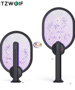 Enfield-bd.com Health & Household Gadget BlitzWolf BW-MLT3 Anti Mosquito Fly Bug Zapper Racket Household Electric Flies Mosquito Swatter Trap UV Light Attracts 3000V