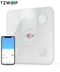 Enfield-bd.com Gadget BlitzWolf BW-SC1 2.4GHz WiFi Smart Body Fat Scale APP Remote Control BMI Data Analysis with 13 Body Metrics Digital Weight Scale