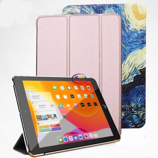 Enfield-bd.com Gadget Cases & Screen Protector Case For Samsung Galaxy Tab S2 9.7 inch SM-T810 T813 T815 T819 Flip Trifold Stand Case PU Leather Full Smart Auto Wake Cover