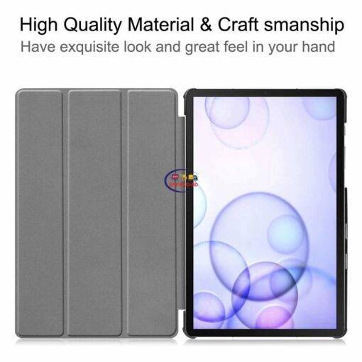 Enfield-bd.com Gadget Cases & Screen Protector Galaxy Tab S6 Flip Case 2019 SM-T860 SM-T865 10.5″ Cover Magnet Auto Sleep Weak for Samsung Tab S6 Case