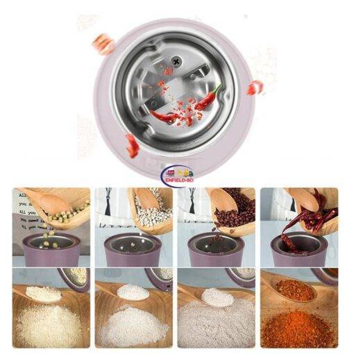 Enfield-bd.com Home & Living Grinder W8801 Electric Grinding Machine High Quality Grain Mill Crusher Household Chinese Herbal Medicine Dry Mill Electric Spice Coffee Grinder