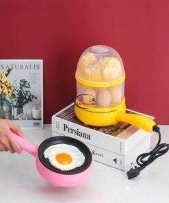 Multifunction Mini Household Egg Omelette Pancakes Electric Fried Steak  Frying Pan Non-Stick Boiled Eggs Boiler Steamer Cooker