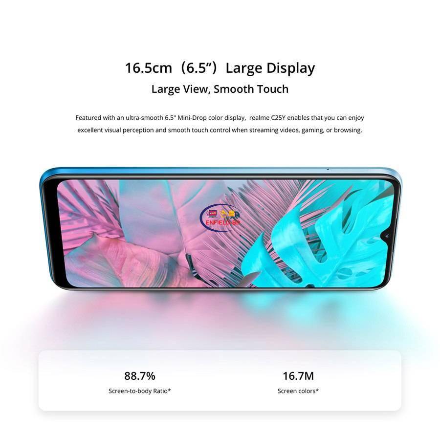 Realme C25Y LCD Panel Price In Pakistan