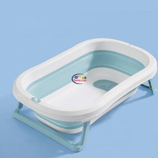 Enfield-bd.com Home & Living Baby Shower Tubs Multifunctional Folding Bathtub For Children Portable Seatable Plastic Kids Infant Bathtub