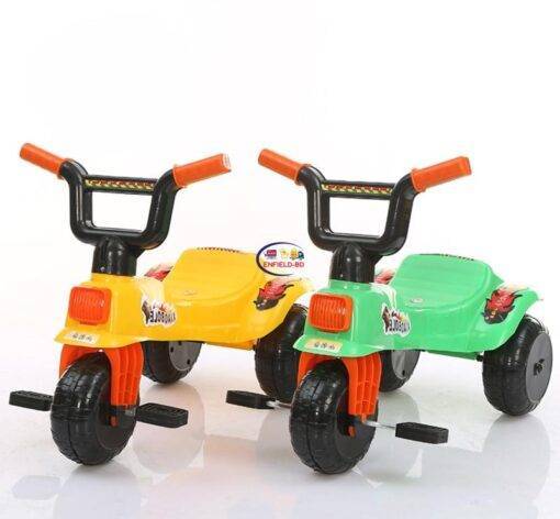 Enfield-bd.com Home & Living Baby Tricycle Trike Ride-On Pedal Car For Kids Children Tricycle Green/Yellow