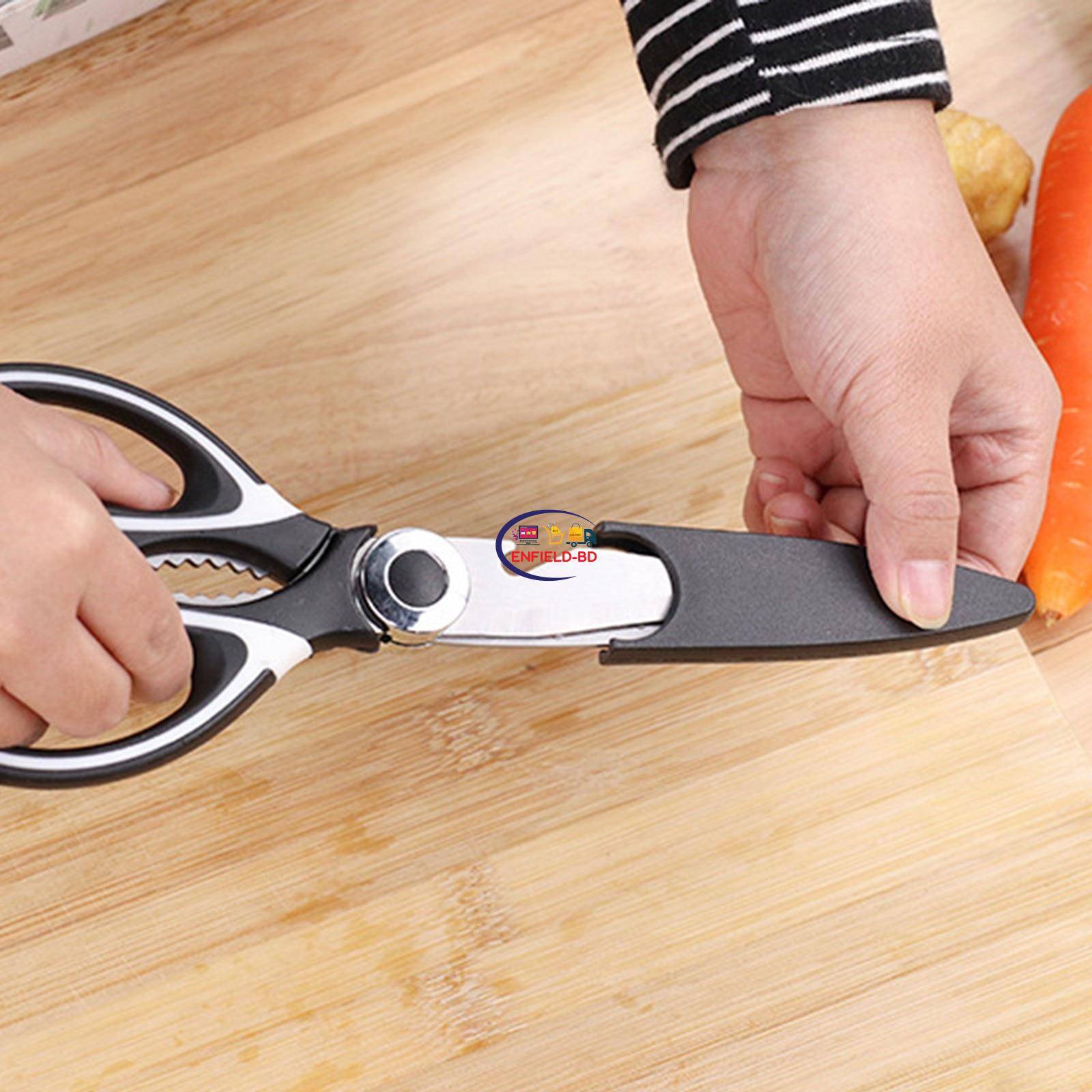 Kitory Kitchen Shears - Ultra Sharp Premium Scissors with Sheath - Heavy  Duty Poultry shears-Nut cracker-Bottle