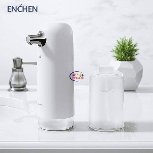 Enfield-bd.com Home & Living Xiaomi Enchen Coco Rechargeable Soap Dispenser Liquid Dispenser Touchless Operation TYPE-C Quick Charge Water Proof Automatic Soap Dispenser Hand Washers