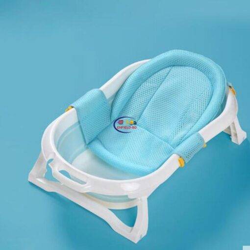 Enfield-bd.com Home & Living Foldable Baby Bath tub Portable Folding Baby Bath Tub Large Size Anti-Slip Bottom Non-Toxic Material Children Bathtub Bucket for Baby Bathing