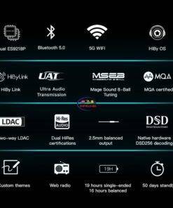 Enfield-bd.com Gadget Earphones / Headset Hiby R3 Pro Saber Music Player Bluetooth MP3 Player Hi-Res Lossless Audio HiBy R3Pro Saber Network Streaming Tidal MQA 5G-WiFi UAT LDAC DSD256 Web Radio