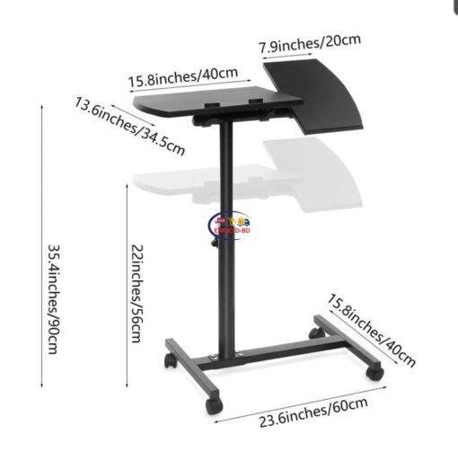 Enfield-bd.com Computer Accessories & Peripherals High Quality Adjustable Foldable Table Removable Usable Laptop Study Training Table