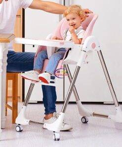 Enfield-bd.com Home & Living Newborn Baby Chair Portable Infant Seat Adjustable Folding Baby Dining Chair High Chair Baby Feeding Chairs