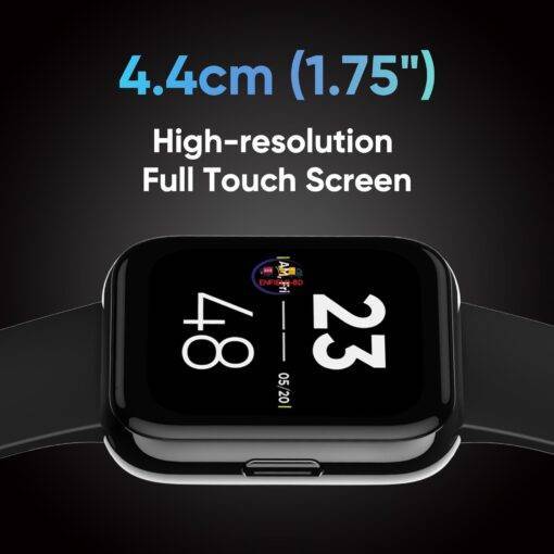 Enfield-bd.com Gadget Realme DIZO Watch Pro Smart Watch Black Space Blue 1.75″ High-Res Full Touch Screen GPS+GLONASS Precise Positioning SpO2 Heart Rate Monitor