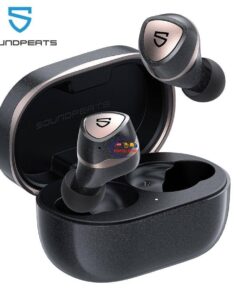 Enfield-bd.com Gadget Wireless Earbuds SOUNDPEATS Sonic Pro Wireless Earbuds QCC3040 APTX-adaptive Bluetooth 5.2 Earphone 4 Balanced Armature Driver Wireless Charging