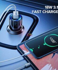 Enfield-bd.com Smart Watch Universal Car Charger with Dual USB 