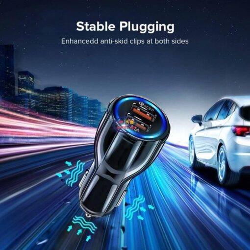Enfield-bd.com Smart Watch Universal Car Charger with Dual USB
