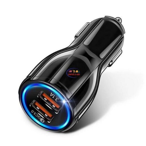 Enfield-bd.com Smart Watch Universal Car Charger with Dual USB