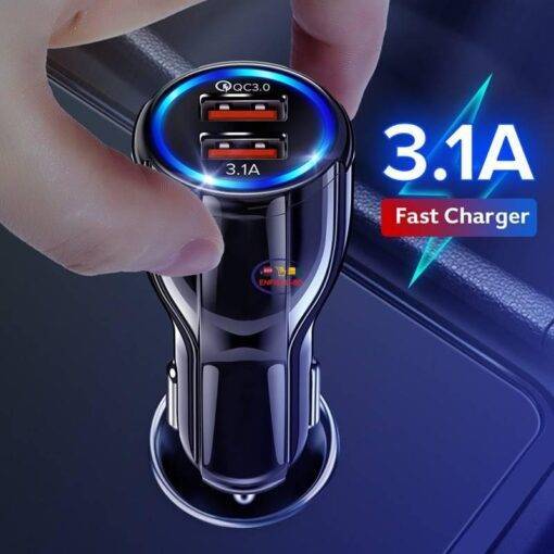 Enfield-bd.com Smart Watch Universal Car Charger with Dual USB