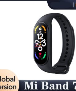 Enfield-bd.com Gadget Xiaomi Mi Band 7 Global Version Smart Band 1.62 Inch AMOLED Bluetooth 5.2 with 120 Workout Modes Professional Workout Analysis