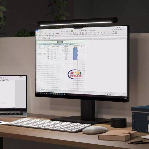 Enfield-bd.com Gadget Xiaomi Screenbar Light Desk Lamp Computer Laptop Screen Bar Hanging Light Table Lamp LCD Monitor Light for Study Reading Light