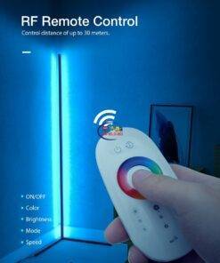 Enfield-bd.com Gadget BlitzWolf BW-FLT1 Corner Floor Lamp with RGB Colorful Lighting Effect 68 Dynamic Light Modes RF Smart Remote Control Designed