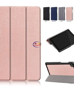 Enfield-bd.com Gadget Cases & Screen Protector Hard Cases For Lenovo Tab M7 7.0” TB-7305F TB-7305i TB-7305X Solid 3-Fold Stand Smart Tablet Cover For Lenovo M7 Cover Magnetic 