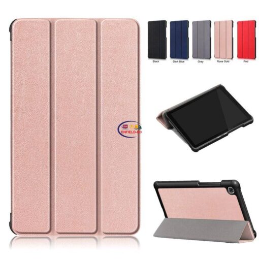 Enfield-bd.com Gadget Cases & Screen Protector Hard Cases For Lenovo Tab M7 7.0” TB-7305F TB-7305i TB-7305X Solid 3-Fold Stand Smart Tablet Cover For Lenovo M7 Cover Magnetic