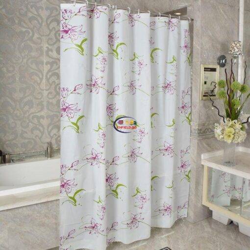 Enfield-bd.com Health & Household Kitchen & Dining High Quality Shower Curtain Peva Thickening Waterproof Mildew Bath Curtains Bathroom Cut Off Curtains Bathroom Shower Curtains Simple