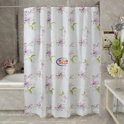 Enfield-bd.com Health & Household Kitchen & Dining High Quality Shower Curtain Peva Thickening Waterproof Mildew Bath Curtains Bathroom Cut Off Curtains Bathroom Shower Curtains Simple