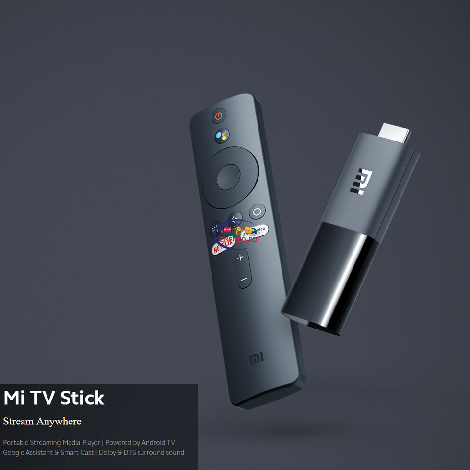 Tv Stick Xiaomi Full HD 1080P Android TV 9.0 Play Store XIAOMI