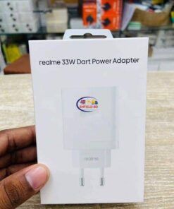 Enfield-bd.com Gadget Original Realme 33W SuperDart Power Adapter Charger EU Realme GT 7 Pro 7i X3 X2 X50 Pro XT 6i 6S 6 Pro C3 C12 C15