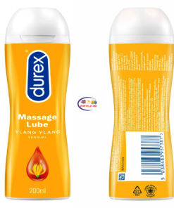 Enfield-bd.com Sexual Wellness 100% Original Durex Lube Sensual Massage And Lubricant Gel For Men And Women – 200ml | Water Based Lube | Compatible With Condoms Toys